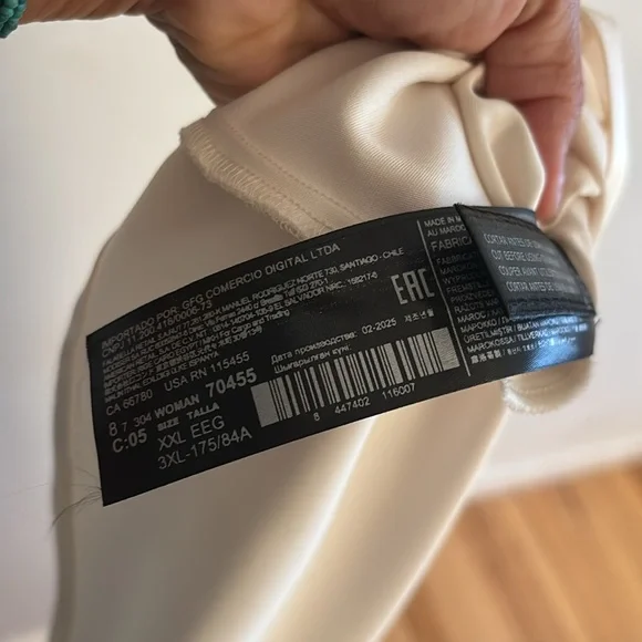 Mango midi satin skirt - Picture 8 of 8